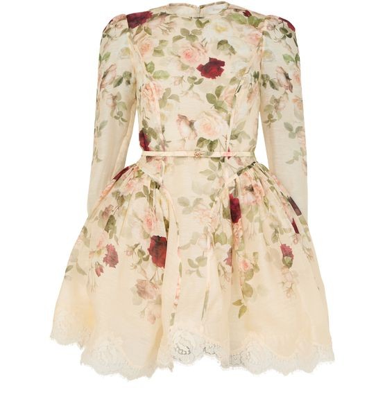 ZIMMERMANN Hypnotic lace trim mini dress - Image 1