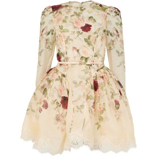 ZIMMERMANN Hypnotic lace trim mini dress - Image 1