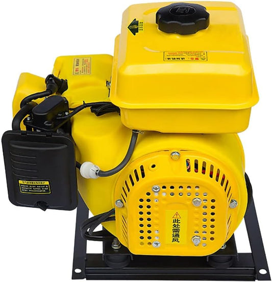 Electric Car Gasoline Generator, Range Extender Electric Start Automatic Frequency Conversion Tricycle Generator 5KW (48V, Integrated Tank)