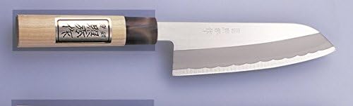 Shimomura Kougyou Santoku Knife - Total Length 12.0 inches (30.5 cm) (Blade Length 6.5 inches (16.5 cm)) 701