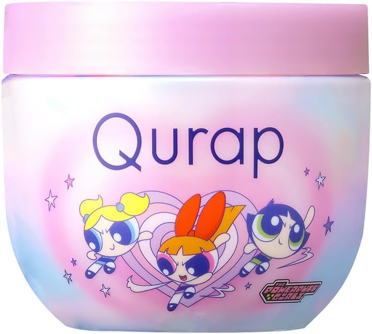 Qurap Curap Hair Mask Powerpuff Girls Collaboration Treatment Color Damage Repair