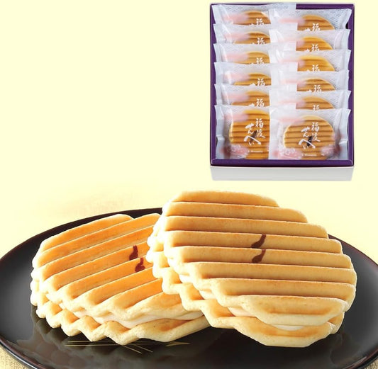 Souke Genkichoan Fukuwatashi Senbei, 10 pieces (Gift, Sweets, Souvenir)