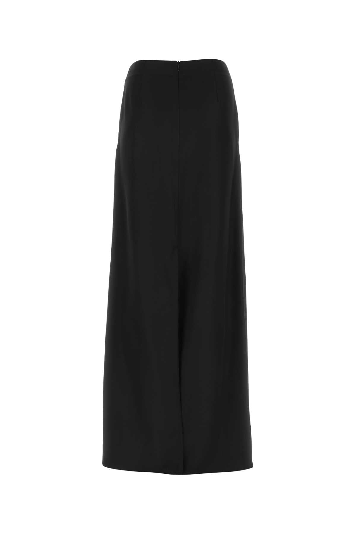 Bottega Veneta Black Viscose Blend Skirt - Image 1