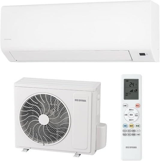 Iris Ohyama IPF-2202S-W Room Air Conditioner Separate Air Conditioner Sleeping Timer Interior Cleaning Function 2.2 kW White