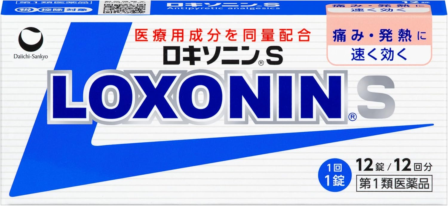 【Category 1 OTC Drug】loxonin S 12 tablets