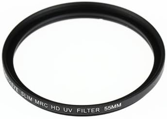 55mm Compatible Multi-Coated UV Lens Protection Filter for CANON EOS R10 RF-S18-150 IS STM Lens Kit