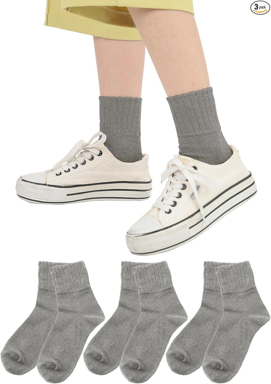 Foot is Happy, Women's Loose Socks, Made in Japan, Loose, Organic Cotton, Outer Thread, 100% Cotton, Deodorizing, Odor Free, Antibacterial, Deodorizing, Loungewear, School, Work, Indoor