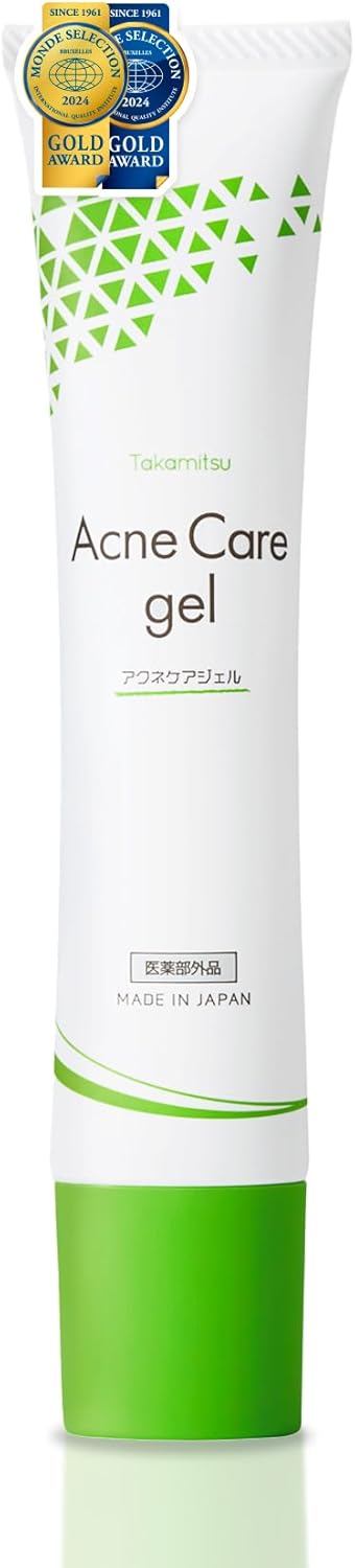 Medicated Acne Care Gel, Acne Care, Adolescent, Acne Scars, Acne Care, Back Acne, Comede, Rough Skin, Sensitive Skin, Moisturizing, Additive-Free, Made in Japan, Quasi-Drug, 1.6 oz (45 g)
