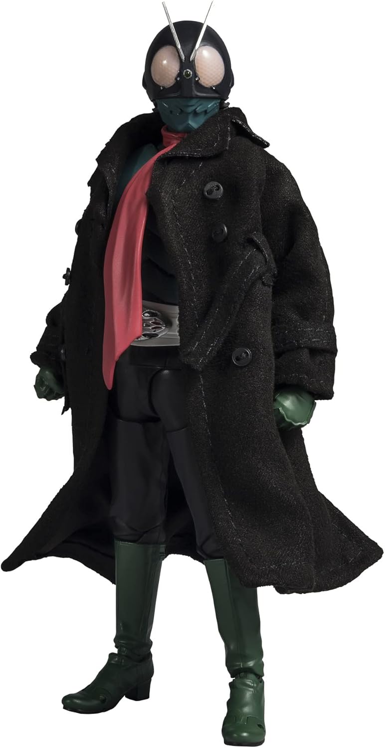 S.H. Figuarts Shin Kamen Rider Action Figure, Approximately 5.7 Inches (145 mm), PVC + ABS + Fabric, Painted
