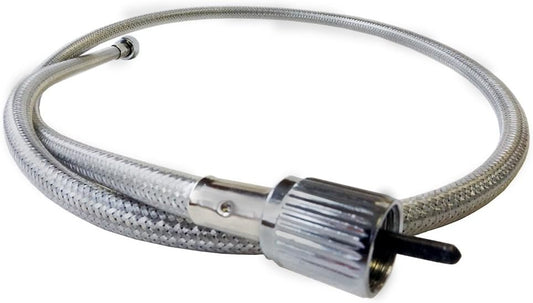 HK スピードメーターケーブル メッシュ [純正長 HONDA ホンダ CB250N CB400N HAWK-III ホーク3 (78-80年)用]