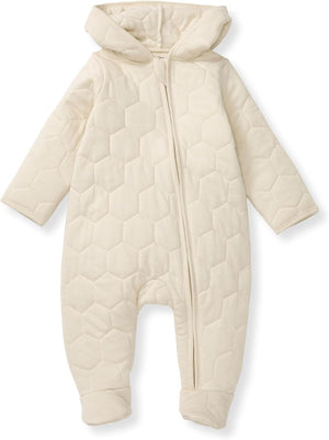 Burt's Bees Baby Unisex Infant Bunting Jumpsuit, Organic Cotton One-Piece Long Sleeve Outfit Coverall