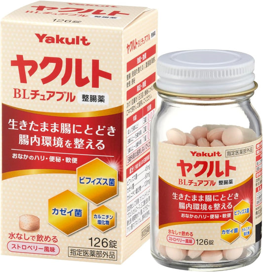 Yakult BL Chewable Intestinal Medicine 126 Tablets