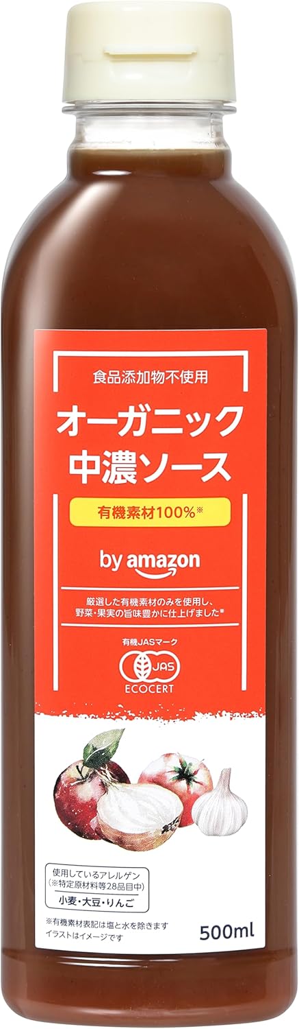 by Organic Medium-Thick Sauce 500ml×1本