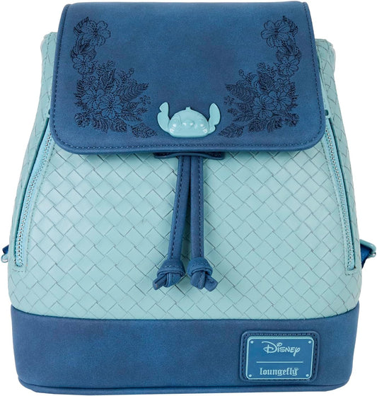 Loungefly Mini mochila bordada de Disney Stitch