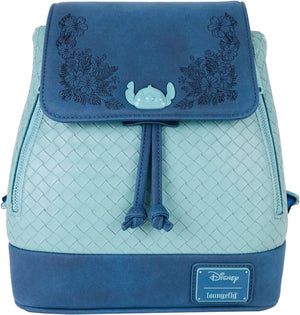 Loungefly Mini mochila bordada de Disney Stitch