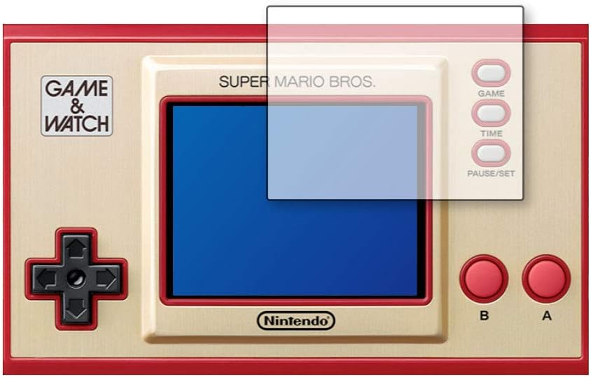 Media Cover Market (Exclusive) Game & Watch Super Mario Brothers Model [Blue Light Cut, Anti-Reflective, Anti-Fingerprint, LCD Protective Compatible Film]