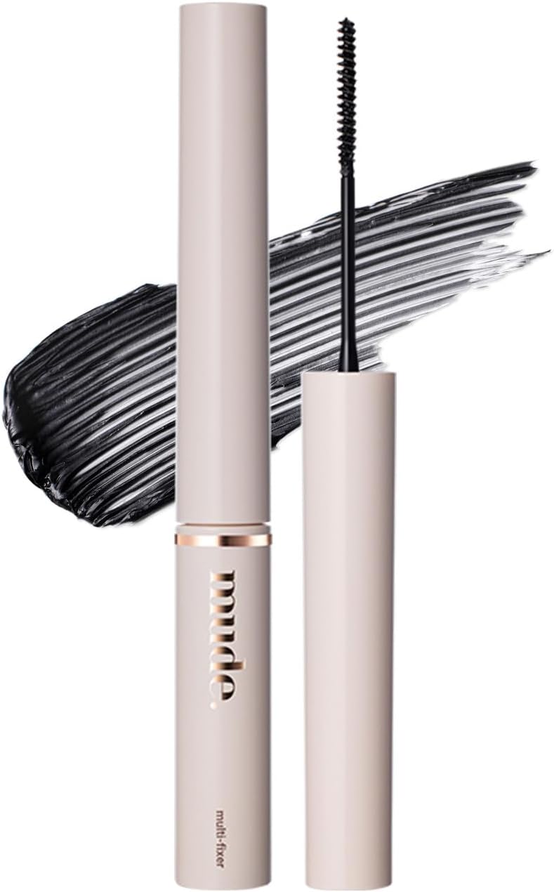 [Official] mude mude inspired multifixer mascara 01 clear black Korean mascara