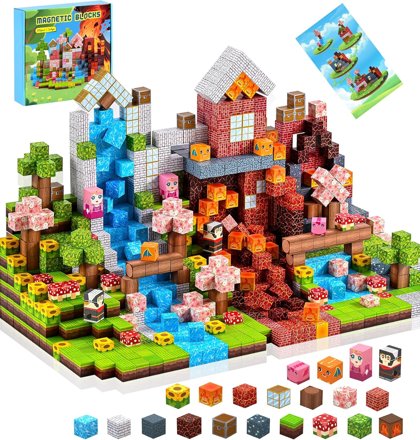 Cimetech Magnetic Block Lava Main Map 200