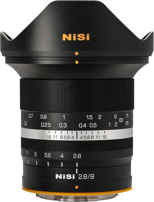 NiSi 9mm F2.8 ASPH APS-C Monofocal Wide Angle Lens for Canon RF Mount