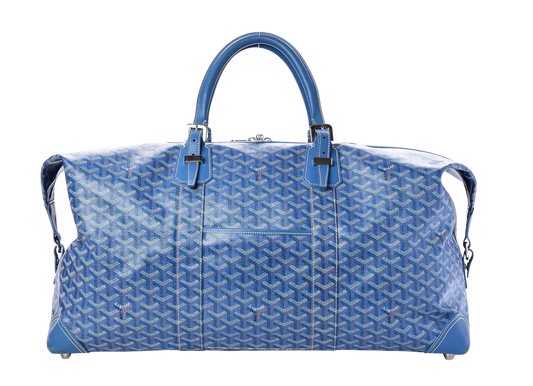 GOYARD 'SKY BLUE' BOWLING 55 DUFFLE BAG