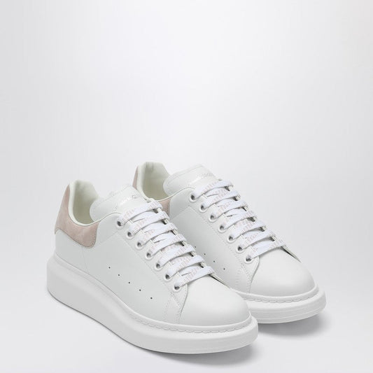 Alexander McQueen アレクサンダーMCクイーンホワイトとピンクの特大のスニーカー - Image 1