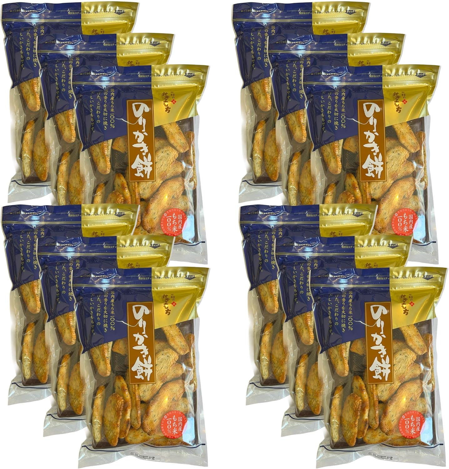 Kimura Norikaki Mochi 5.3 oz (150 g) x 12 Bags
