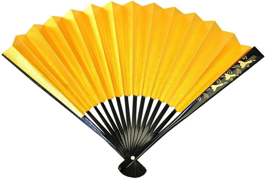 Nagomiya Japanese Fan, Made in Japan, Suehiro, Black Bones, Celebration Fan, For Weddings, For Black Tomesode, Women's