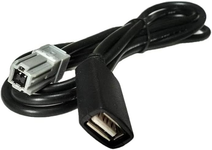 Genuine Honda Navi Gazz 08A41-0U0-020 Compatible USB Connection Cord for iPhone, iPod, Smartphone, Music Playback and Charging Simultaneously