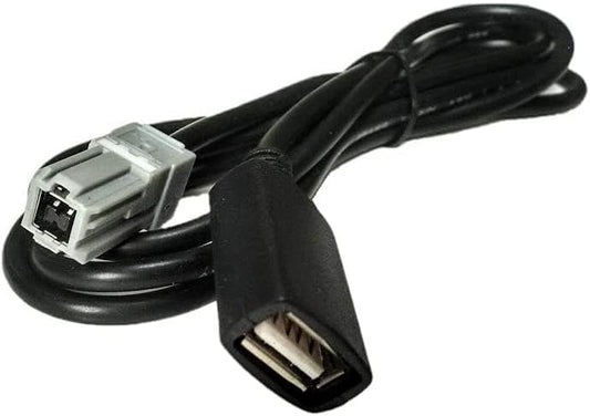 Genuine Honda Navi Gazz 08A41-0U0-020 Compatible USB Connection Cord for iPhone, iPod, Smartphone, Music Playback and Charging Simultaneously