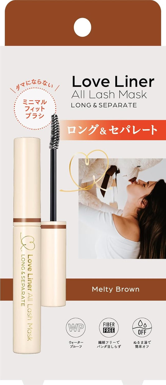 Love Liner All Rush Mask Long & Separate (Mascara) Melty Brown