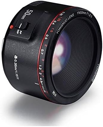 YONGNUO Canon YN50mm F1.8 II EF Mount Full Size RP/R5/R/1500D/80D/5DIV/5Dsr/7DII/5DIII/5DII/6D/650D/1200D/600D/600D/1100D/1000D/40D/500D/450D/33 50D/30 D/400D/10D/20D/300D...Compatible with Cameras