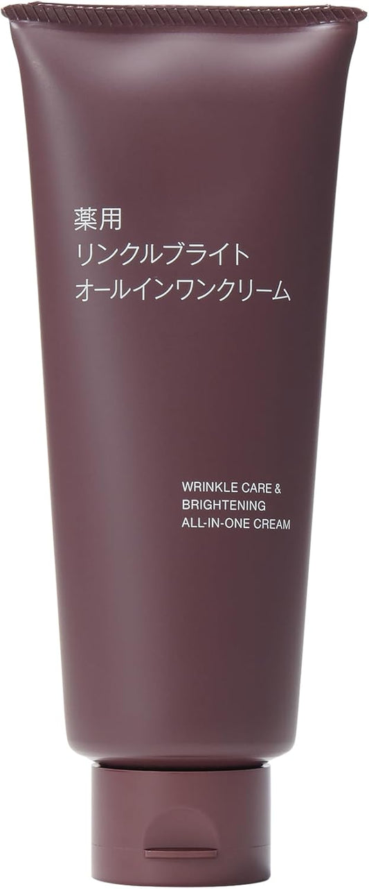 MUJI OAQ68A4A Medicated Wrinkle Bright All-in-One Cream 5.3 oz (150 g)