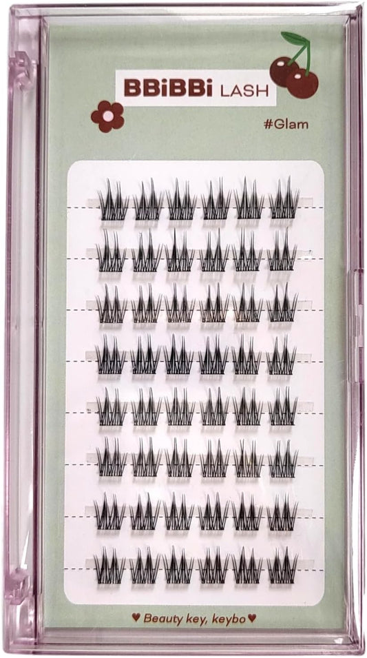 [NO GLUE/Kibo Official] Kibo Pipi Rush, One-touch Eyelashes for Easy Application Without Tsukemari Glue (#Glam)