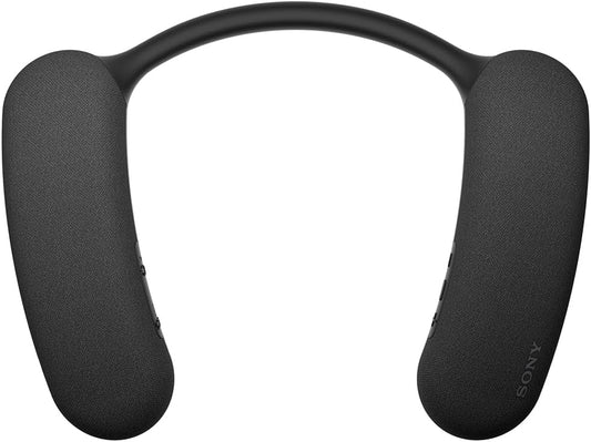 Sony HT-AN7 Bravia Theatre U Wireless Neckband Speaker (360 Stereo Sound/IPX4 Splashproof/Long Battery - 12 H/2 Devices Simultaneously/Wired Connection/TV/Smartphone/Bluetooth Compatible)