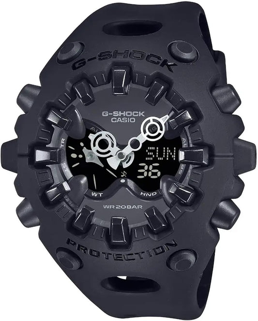 Casio G-Shock GA-V01 Series Black 49mm Watch GA-V01-1AER, Black