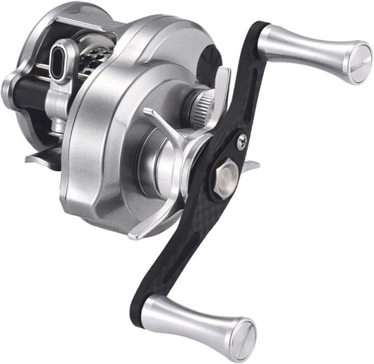 Left winding reel 4.2 oz (118 g) ultra-light with built-in magnetic beads 0.2 oz (5 g) lightweight spool for comfortable casting and unload alarm micro drum wheels