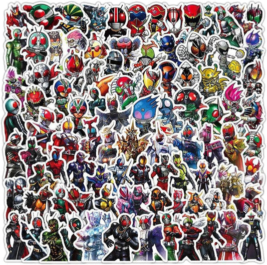 100枚入り 仮面ライダーガヴ シール ステッカー キッズ ご褒美（パターンが重複しない）アニメキャラクター 大人 子供 暇つぶし DIY 手作り デコレーション 手帳 日記 手紙 子供 防水 おしゃれ [並行輸入品]