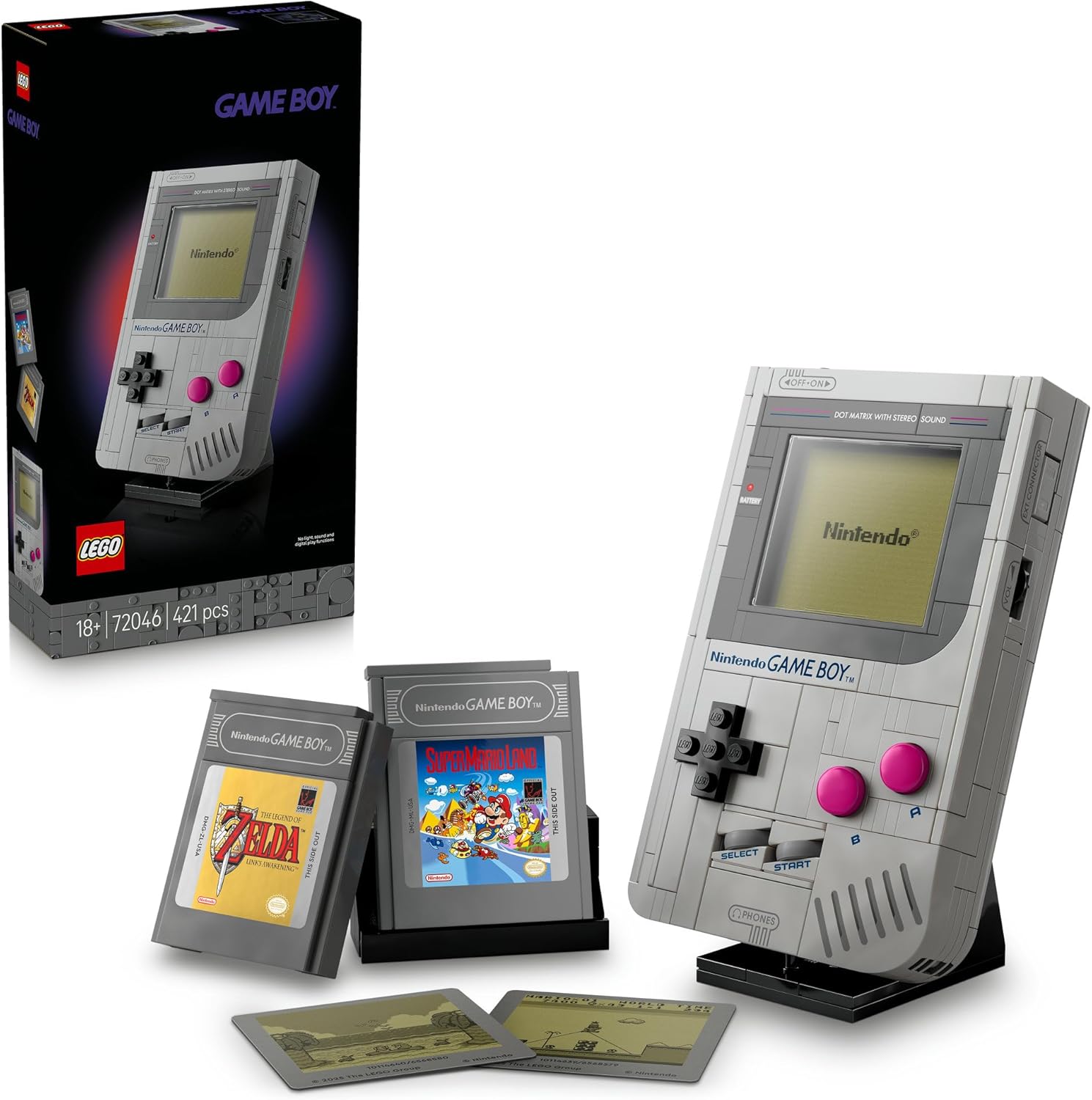 LEGO Super Mario LEGO (R) Game Boy (TM) Toy, Game, Birthday, Gift, Blocks, Male, Female, Mother, Father, Game Boy, Nintendo 72046