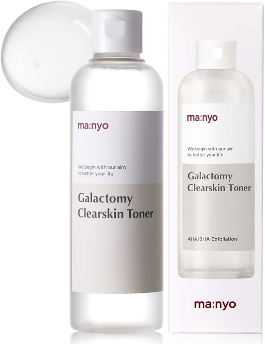 ma:nyo Galactomy Clear Skin Toner, 7.4 fl oz (210 ml), Exfoliating Care, Tone Up, Skin Texture, Lotion, Wiping Lotion, LHA/PHA, Korean Cosmetics, Magno, Ma:nyo Skin Care, Galactomy Clearskin Toner