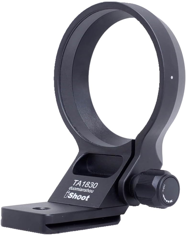 Camera Ring Tripod, Lens Support Collar, Lens Bracket Collar, Tripod Socket, Tripod Mount Ring, Compatible with Tamron 18-300mm f/3.5-6.3 Di III-A VC VXD B061 X/E Mount, Bottom Quick Release Plate