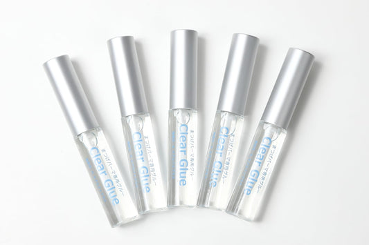 ☆ Set of 5 Clear Glue for High Adhesive Eyelash Perm False Eyelashes and Brow Lifts OK!