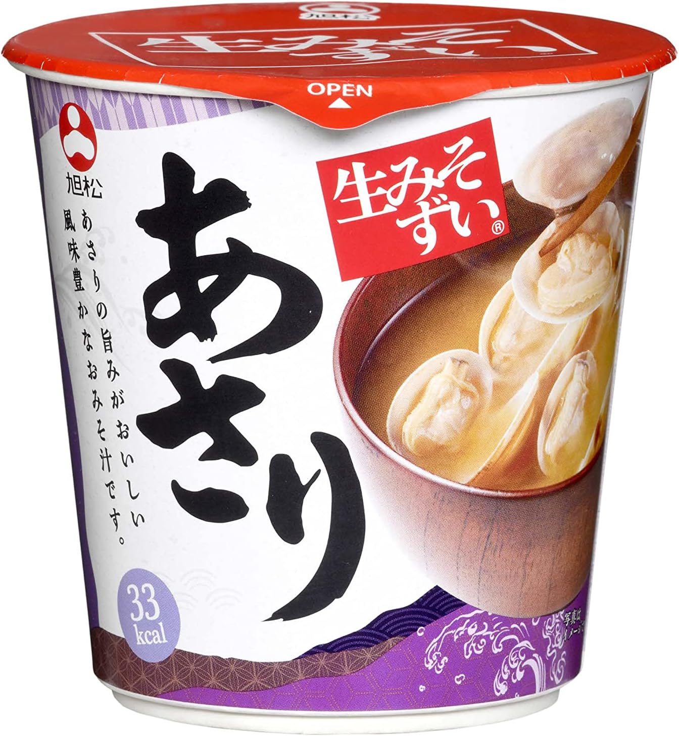 Asahimatsu Foods Meiso Azari Clams, 1 Meal x 6 Packs