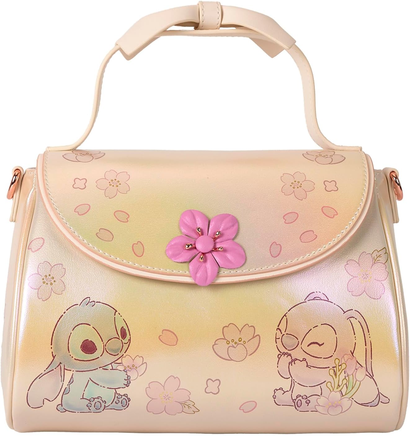 Loungefly Disney - Bolso cruzado con asa de lazo