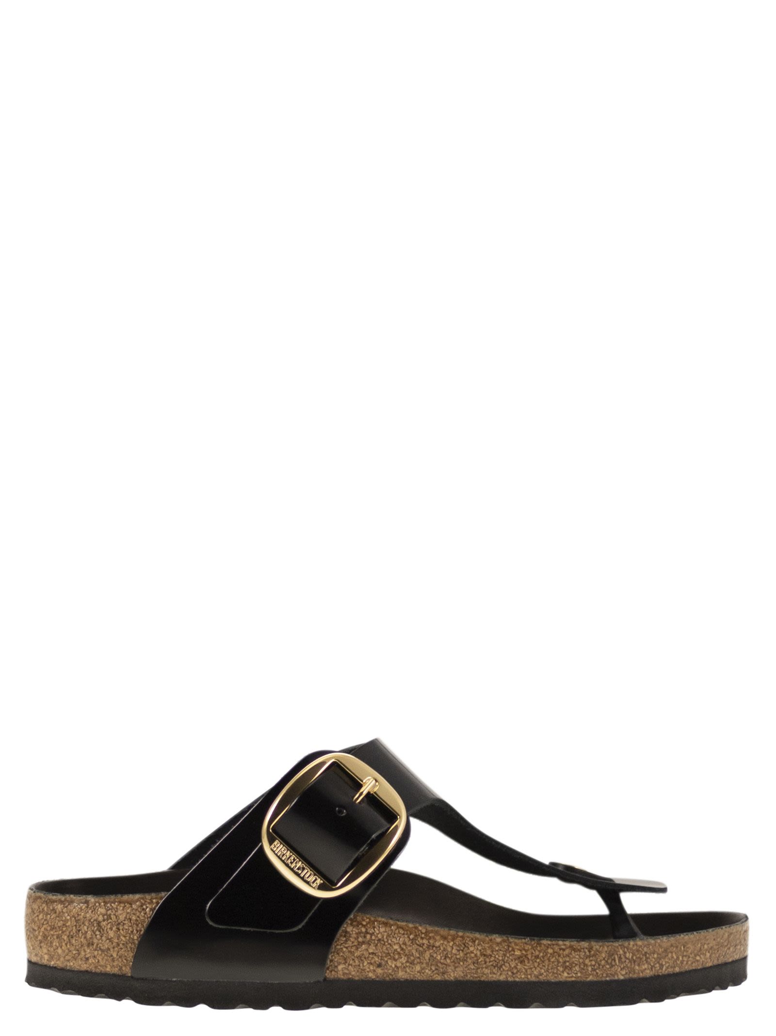 Birkenstock Gizehビッグバックルフリップフロップとバックル - Image 1
