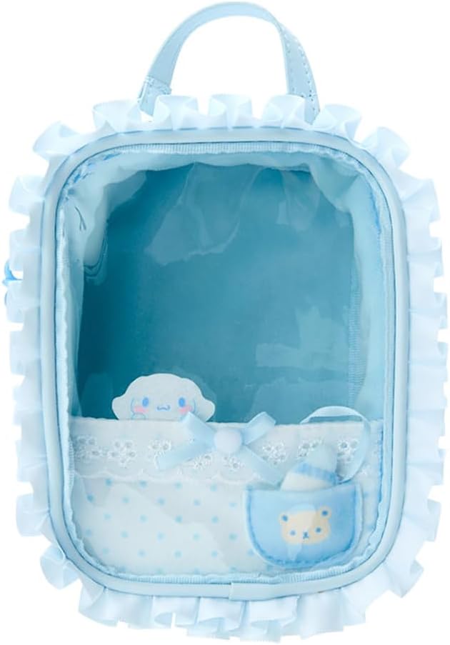 Sanrio 184683 Cinnamoroll Plush Pouch Enjoyment Idol, Baby Cinnamoroll, 6.1 x 4.7 x 3.5 inches (15.5 x 12 x 9 cm), Character