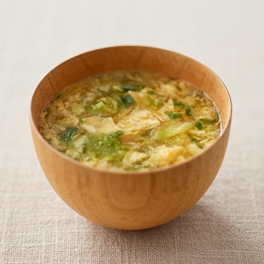 MUJI 83965631 Miso Soup Made with Ingredients Kakiyo and Cabbage, 4 Servings