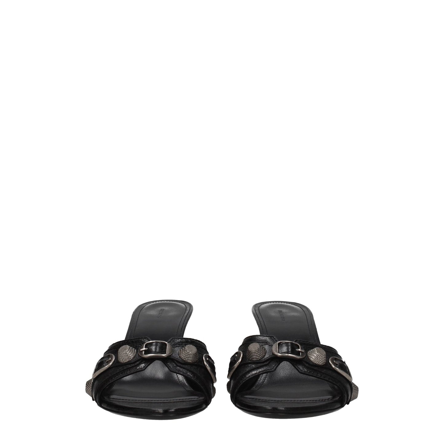Balenciaga Sandals Cagole Woman Leather Black - Image 1