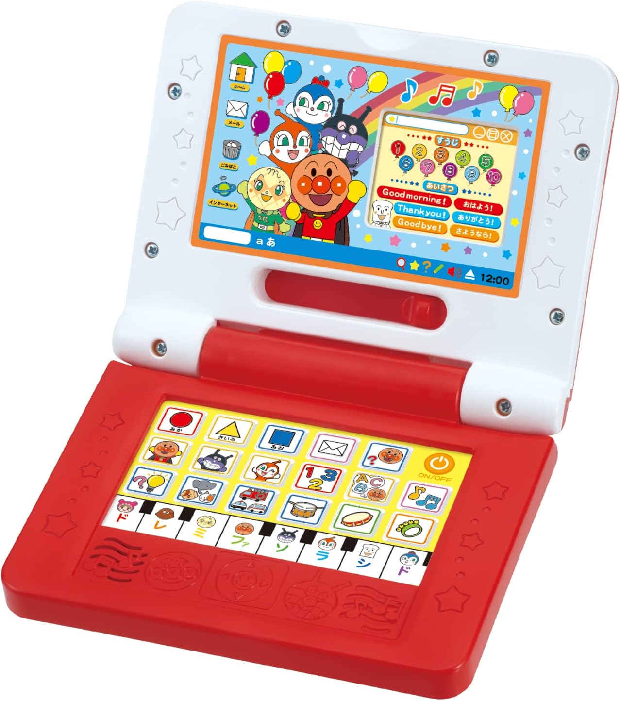 Bandai Anpanman Talking Educational Mini Computer