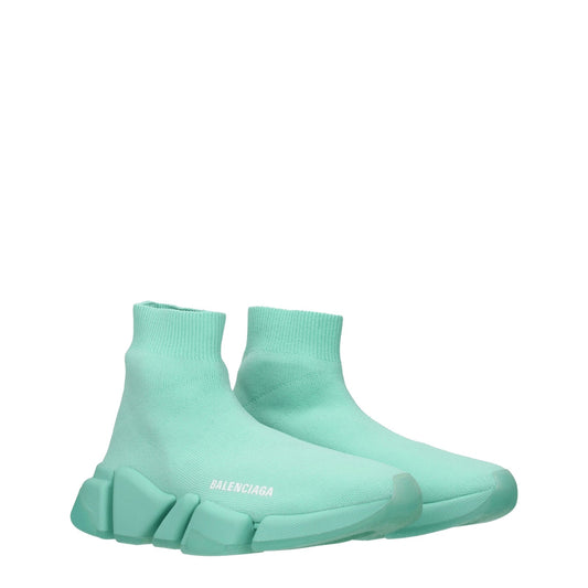 Balenciaga バレンシアガスニーカースピード2.0女性ファブリックグリーン/ミント - Image 1