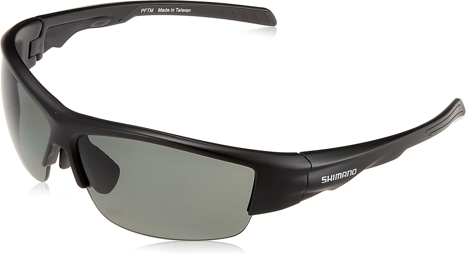 SHIMANO Water Repellent Half Fishing Glass PC HG-066N Matte Black